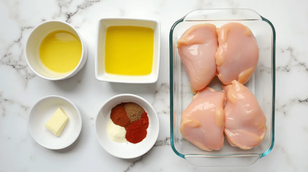 Various dipping sauces for grilled chicken nuggets including honey mustard, BBQ, and ranch