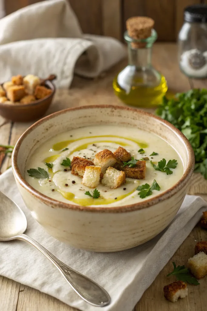 creamy cauliflower soup