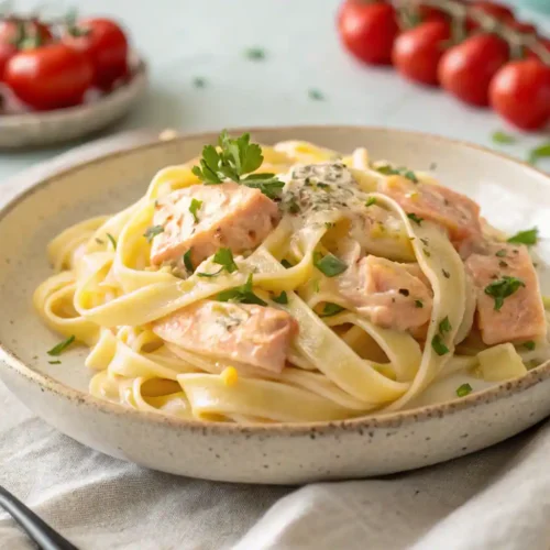 Salmon Pasta Recipe