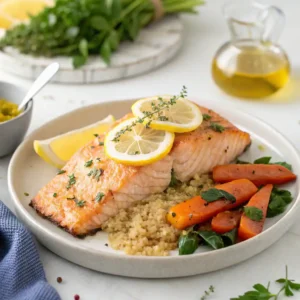 Air Fryer Frozen Salmon