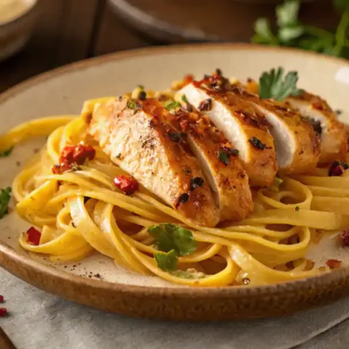 Cowboy Butter Chicken Linguine