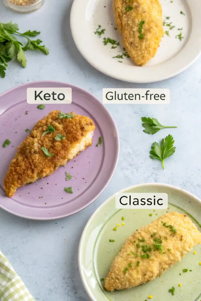 Dietary versions of hot honey chicken